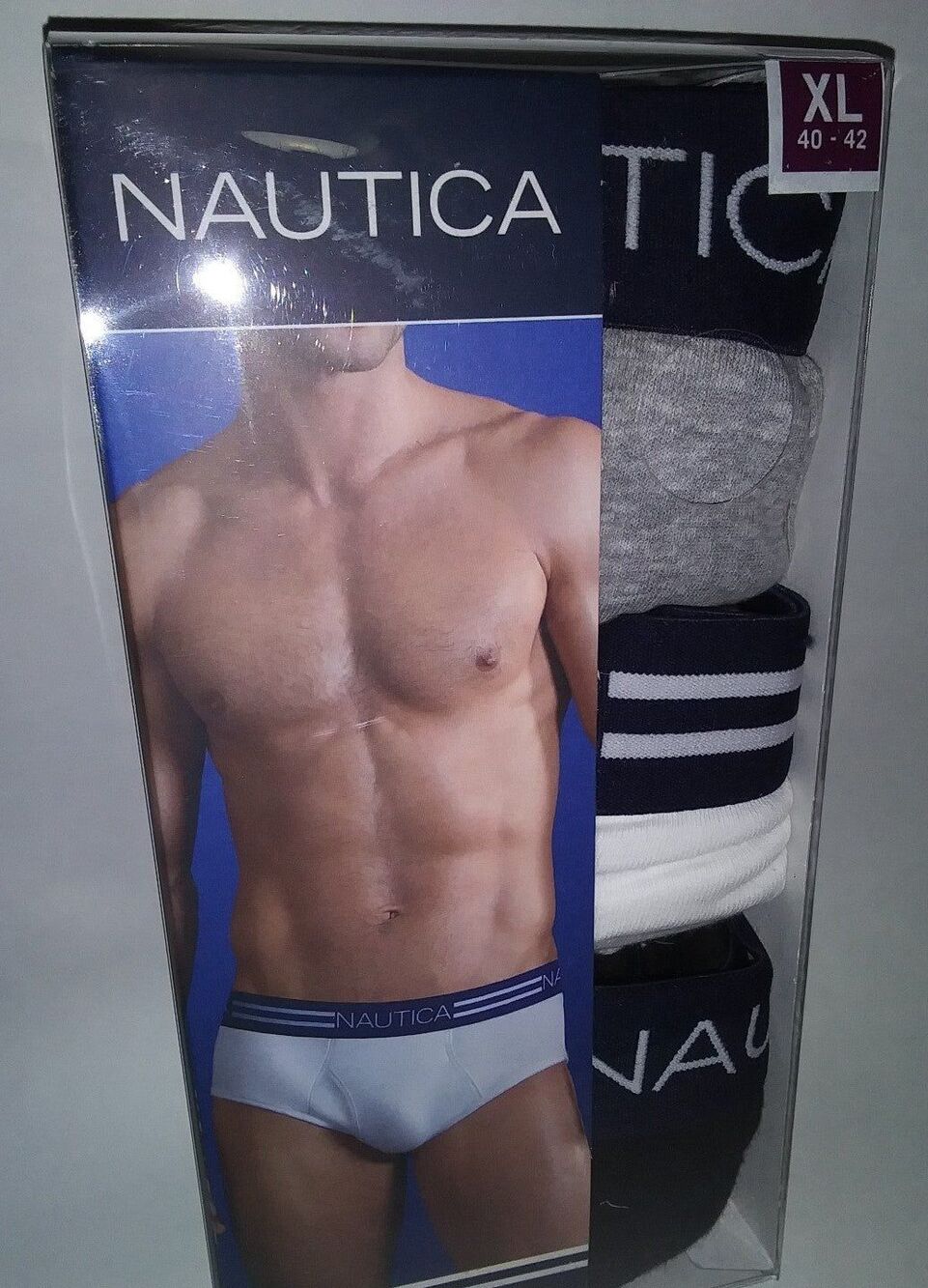 NIB Nautica Briefs Underwear Size XL (40-42)